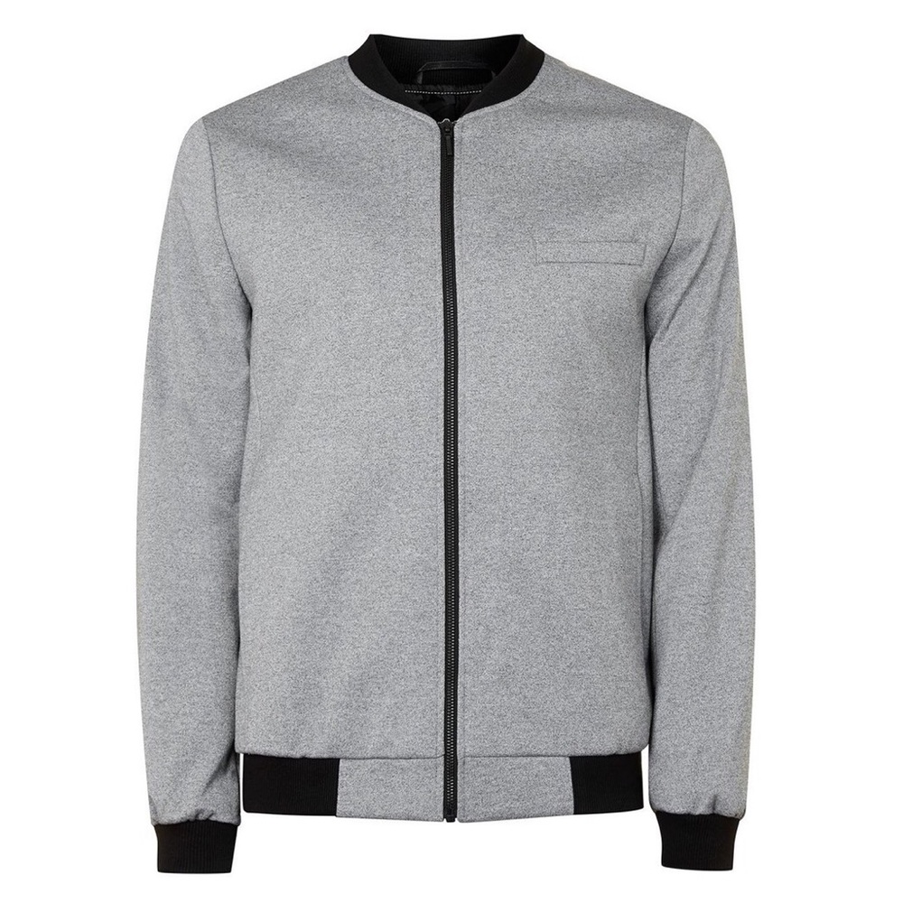 Topman Tailored Bomber Jacket